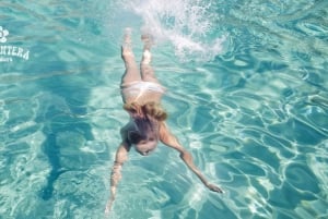 Ibiza: Formentera Cruise with Meals, Open Bar, Sunset & DJ