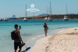 Ibiza: Formentera Cruise with Meals, Open Bar, Sunset & DJ
