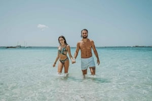 Ibiza: Excursión en barco a Formentera con paella y tiempo libre
