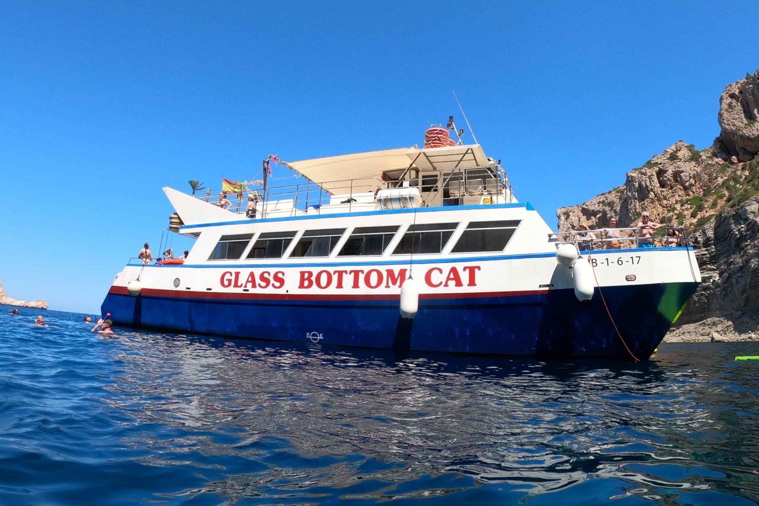 Ibiza: Bootsfahrt zu den Margaritas Inseln und Ticket für das Aquarium