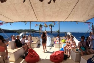 Ibiza : Excursion en bateau vers les îles Margaritas et billet pour l'aquarium
