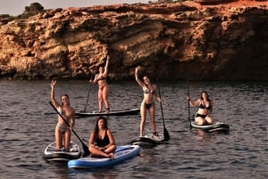 Ibiza: Cala Salada & Cala Gracio Sunset Båttur og snorkling