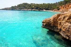 Ibiza: Cala Salada & Pohjoinen juomineen ja snorklauksineen.