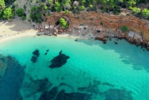 Ibiza: Cala Salada e Nord con bevande e Snorkeling