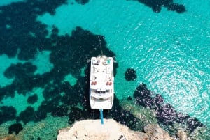 Ibiza: Cala Salada & Noord met drankjes en snorkelen