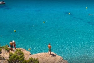 Ibiza: Cala Salada & North med drinkar och snorkling
