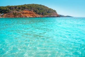 Ibiza: Cala Salada og nordover med drikke og snorkling