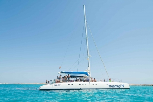 Ibiza: Catamaran Cruise to Formentera with Meal and Drinks