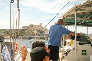 IBIZA: Catamaran Excursion a illetas 4h