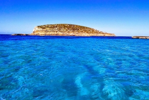 Ibiza : Excursion en bateau privé à la découverte des grottes et des plages