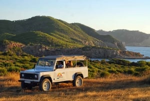 Ibiza: Combo Boottocht, 4x4 Safari en Es Vedra Zonsondergangwandeling