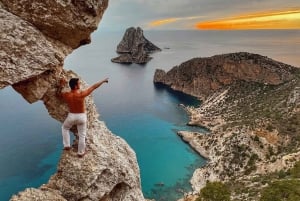 Ibiza: Kombinerad båttur, 4x4-safari och vandring i solnedgången i Es Vedra