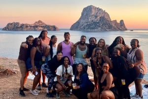 イビサボートトリップ、4x4サファリ、エス・ベドラ・サンセットハイキングのコンボ