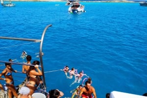 Ibiza: Cruise til Formentera med åpen bar og lunsjbuffé