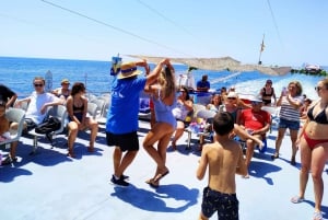 Ibiza: Crystal Waters Formentera, bar aberto e almoço buffet