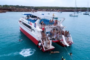 Ibiza: Crystal Waters Formentera, bar aberto e almoço buffet