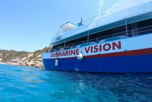 Ibiza: Es Vedrà morgon eller solnedgång båttur med simning