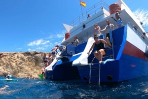 Ibiza: passeio de barco pela manhã ou ao pôr do sol em Es Vedrà com natação
