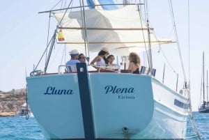 Ibiza: velero privado con barra libre premium, comida y música