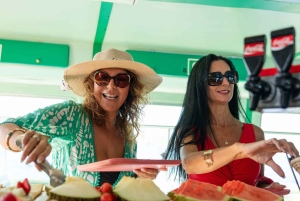 Ibiza: Formentera 360° Boat Trip with Food, Drinks, Sports