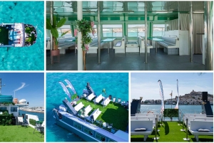 Ibiza: Formentera 360° Boat Trip with Food, Drinks, Sports