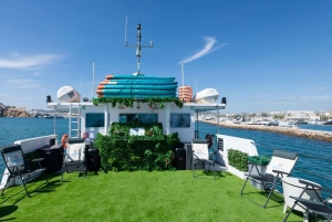 Ibiza: Formentera 360° Boat Trip with Food, Drinks, Sports