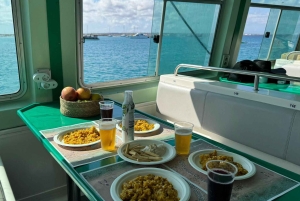 Ibiza: Formentera 360° Boat Trip with Food, Drinks, Sports