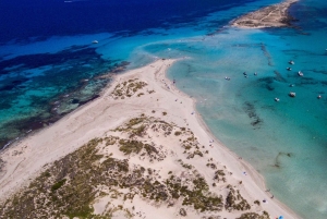 Ibiza: Formentera 360° Boat Trip with Food, Drinks, Sports