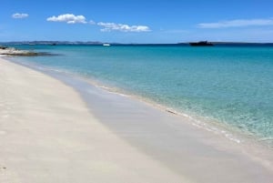 Ibiza: Tur til Formentera med paddleboard, snorkel og frokost