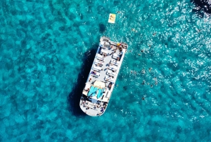 Ibiza: Tur til Formentera med paddleboard, snorkel og frokost