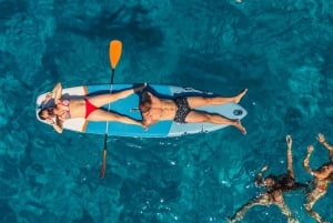 Ibiza: Tur til Formentera med paddleboard, snorkel og frokost