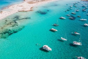 Ibiza: Crociera di un giorno intero a Formentera con paella e bevande