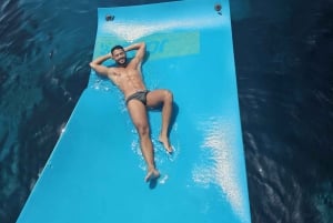 イビサ：パエリア、オープンバー、スイムストップ付きフォルメンテラクルーズ