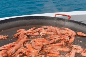 イビサ：パエリア、オープンバー、スイムストップ付きフォルメンテラクルーズ