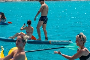 Ibiza: Tur til Formentera med paddleboard, snorkel og frokost