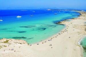 Ibiza: Tur til Formentera med paddleboard, snorkel og frokost
