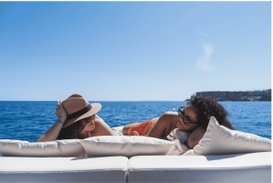 Ibiza: Formentera Floating Spa Ritual – Swim & Golden Return