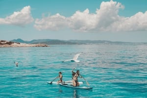 Ibiza: całodniowa wycieczka łodzią na Formenterę z lunchem i nurkowaniem z rurką