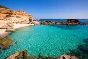 Ibiza: dagcruise naar Formentera met paella, barbecue en open bar