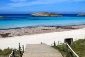 Ibiza: dagcruise naar Formentera met paella, barbecue en open bar