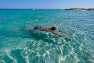 Ibiza: dagcruise naar Formentera met paella, barbecue en open bar