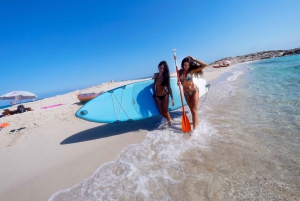 Ibiza: dagcruise naar Formentera met paella, barbecue en open bar