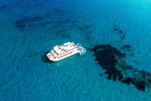 Ibiza: dagcruise naar Formentera met paella, barbecue en open bar