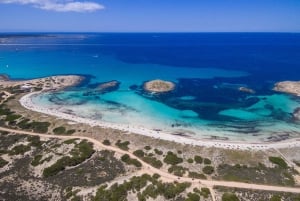 Ibiza: dagcruise naar Formentera met paella, barbecue en open bar