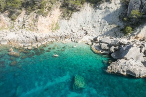 Ibiza: Heldags båtleie på tradisjonell balearisk yacht