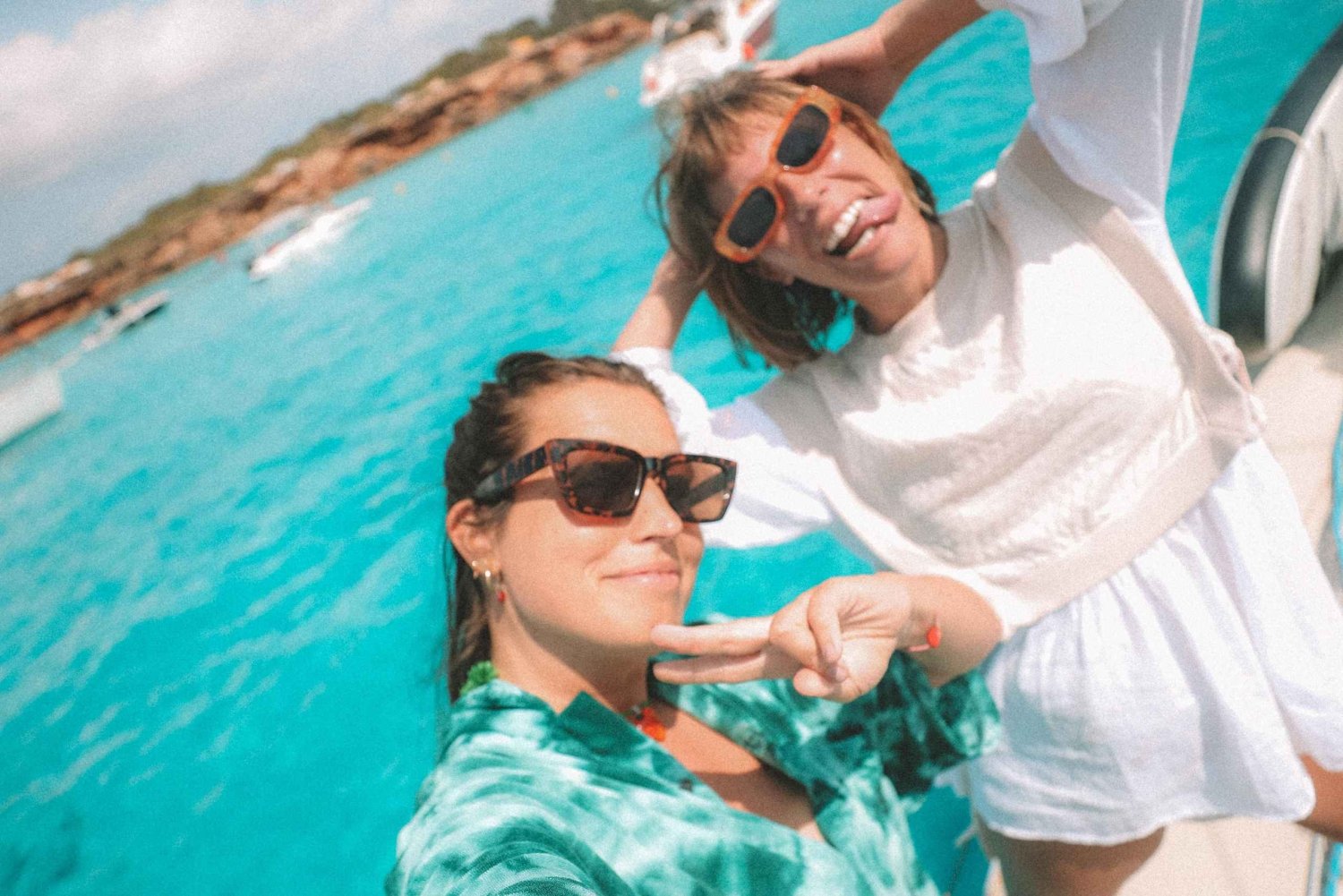 Ibiza: całodniowa wycieczka żeglarska na Formenterę z wiosłowaniem