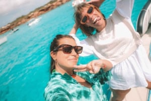 Ibiza: Excursão de 1 dia em um barco a vela para Formentera com remo