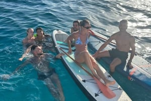 Ibiza: Heldags sejlbådstur til Formentera med paddel