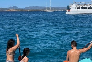 Ibiza: Heldags sejlbådstur til Formentera med paddel