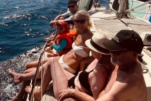 Ibiza: Heldags seilbåttur til Formentera med padling